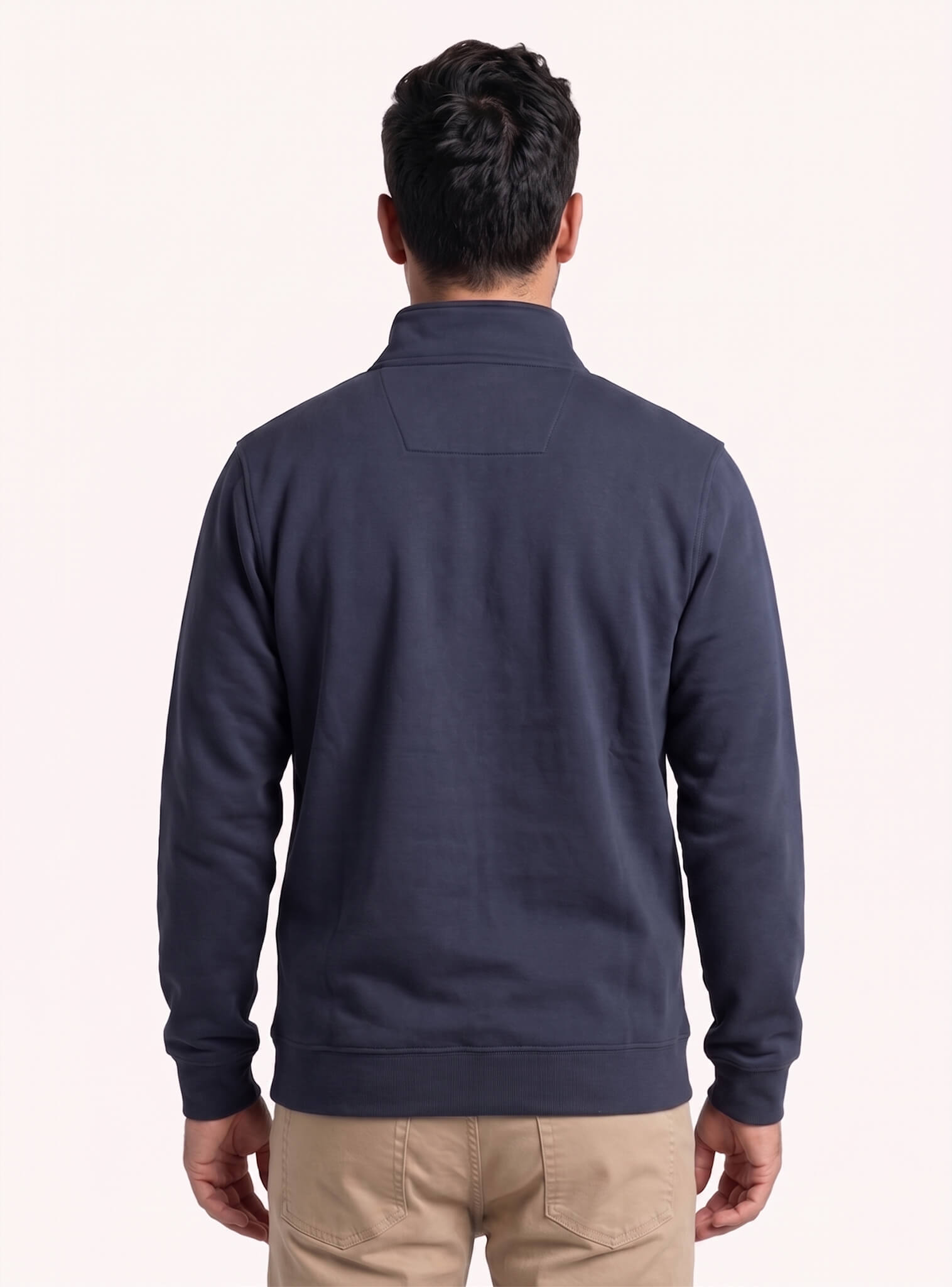 Polerón Manga Larga Full Zip Azul Marino Hombre – Nautica