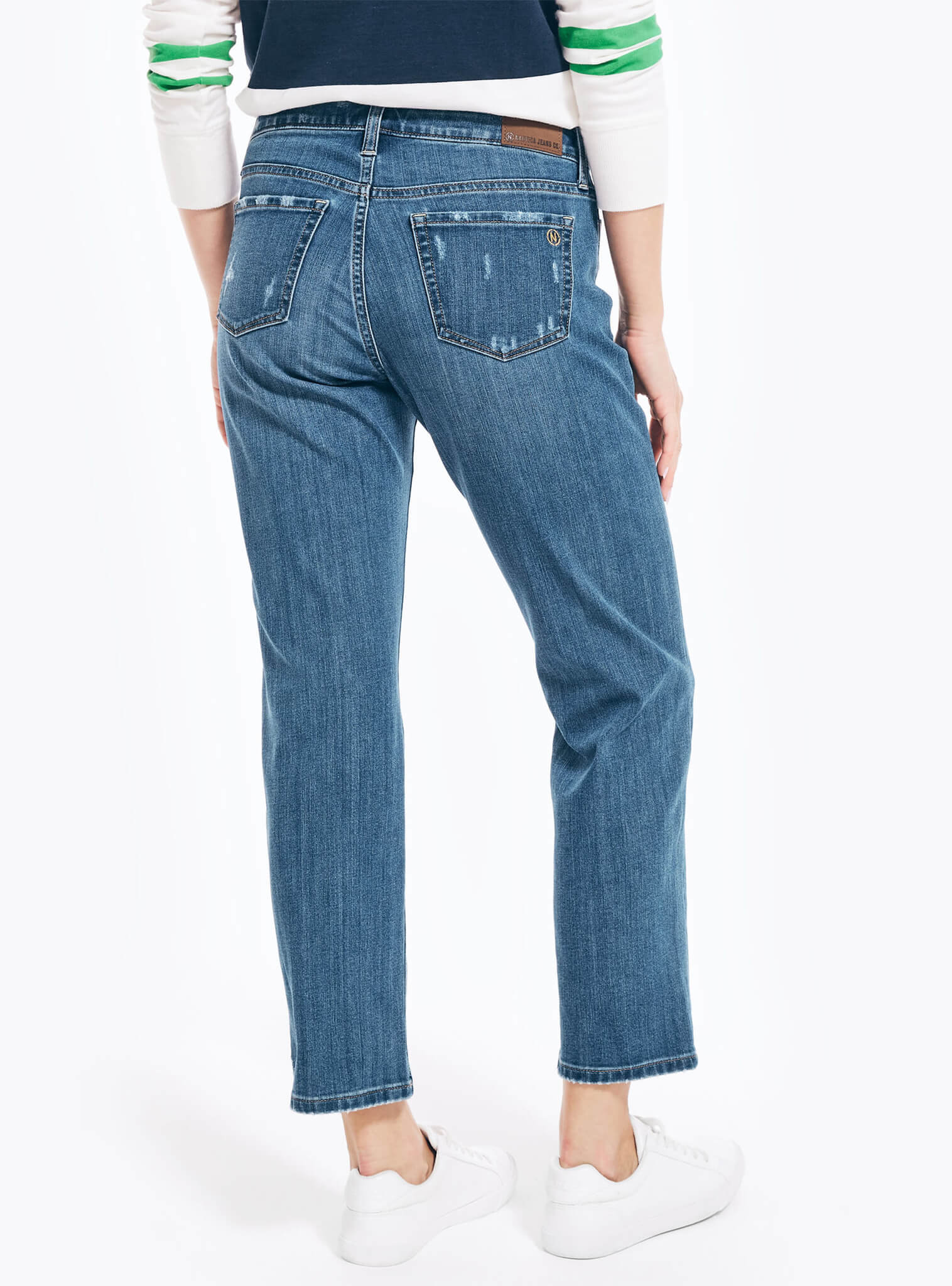 Jeans Tiro Medio Recto Sustaibly Crafted Mujer
