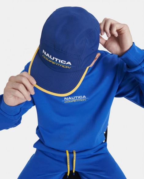 Jockey Azul Nautica Competition Logo Estampado Hombre