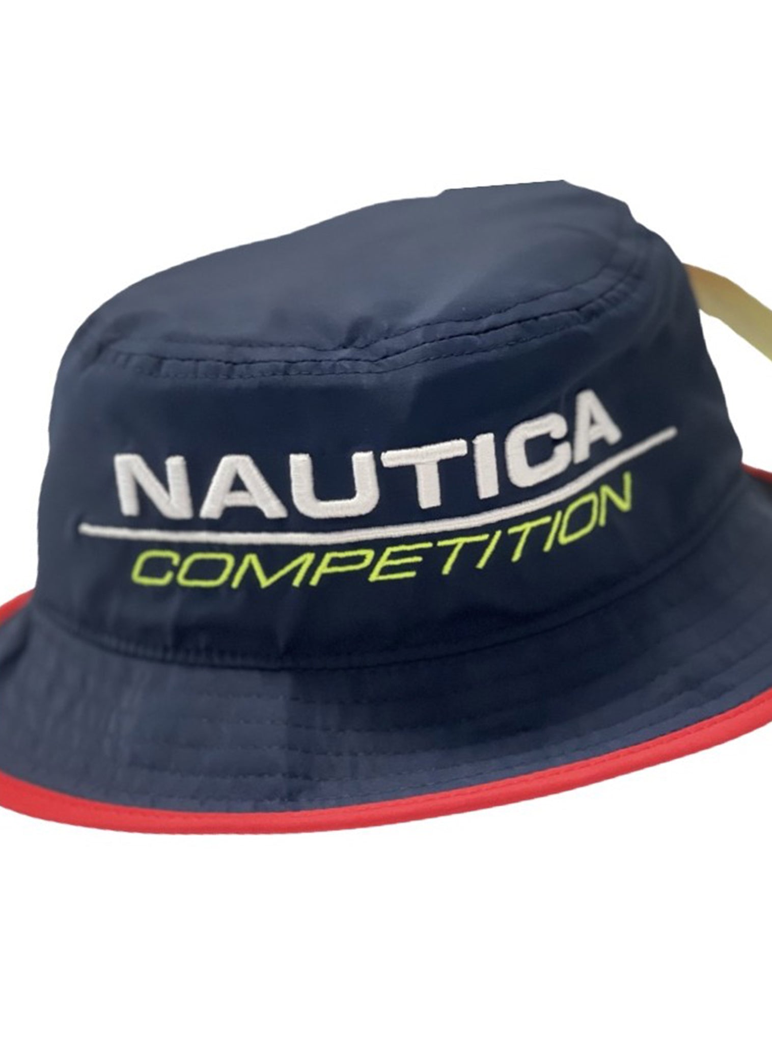 Bucket Hat Tricolor Logo Nautica Competition Bordado Hombre