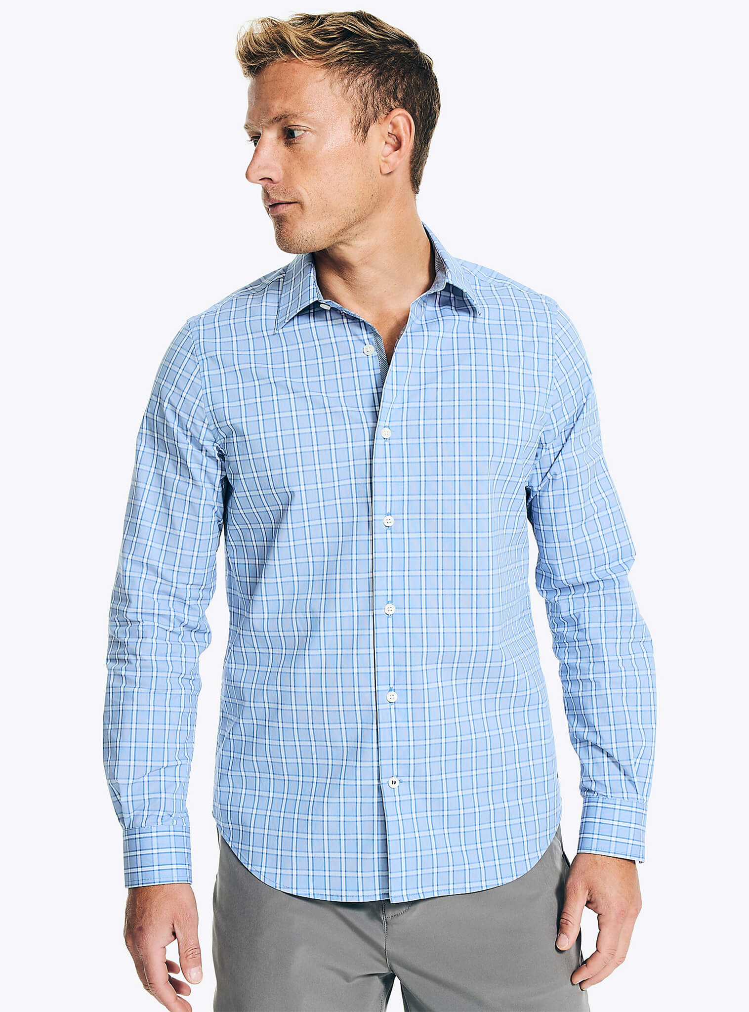 Camisa Color Camisa Azul Cielo Hombre Outfit Camisa Azul Celeste